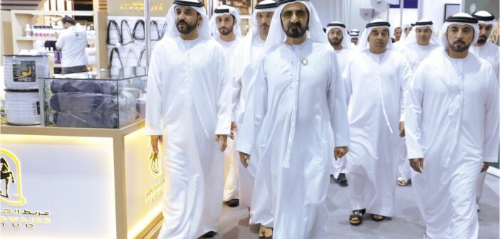Mohammed bin Rashid attends the 20th Dubai International Arabian Horse Championship