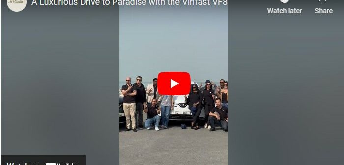 A Luxurious Drive to Paradise with the Vinfast VF8